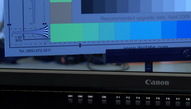 At the Bench: Canon DP-V2410 4K Reference Monitor