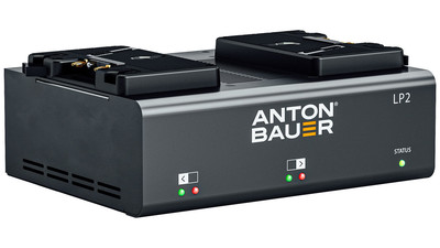 Anton/Bauer LP2 Simultaneous Dual Charger - Gold Mount