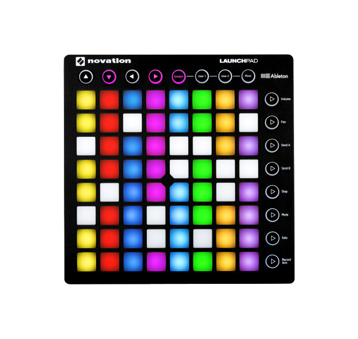 3 Patch Cables and Cleaning Cloth Novation Launchpad Pro 64-Pad MIDI Controller for Ableton Live Bundled with Premium 4-Port USB Hub