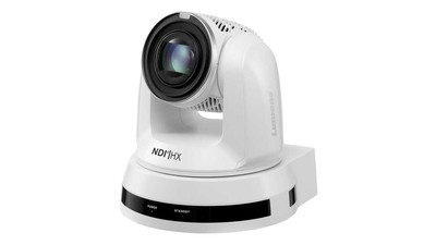 Lumens NDI, 30x Optical Zoom 4K, IP PTZ Video Camera; White Color