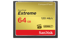 SanDisk Extreme CompactFlash Memory Card - 64GB