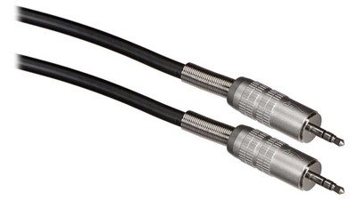 Studio Series Quad Audio Cable Stereo Mini Plug Each End - Black, 3'