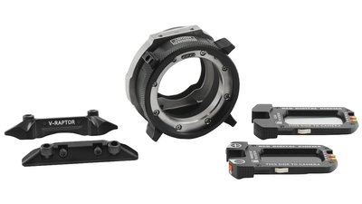 RED V-RAPTOR RF to PL Adapter w/ Electronic ND Filter Pack