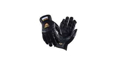 Setwear Pro Leather Gloves - Medium, Black (1 Pair)