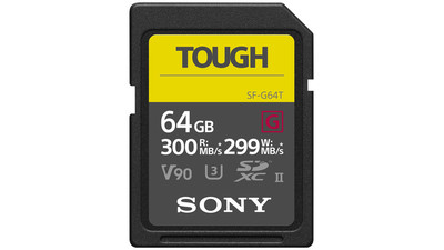Sony SF-G Tough Series UHS-II SDXC Memory Card - 64GB