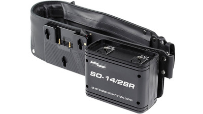 Anton/Bauer SO-14/28R Dual Voltage Snap-On Battery Belt with XLR Outputs