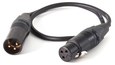 Rycote XLR 3-Pin Male to Female Microphone Cable - 15.7"
