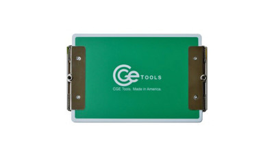 CGE Tools Double-Clip Clipboard - Green