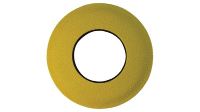 Bluestar Small Round UltraSuede Microfiber Eyecushion - Yellow