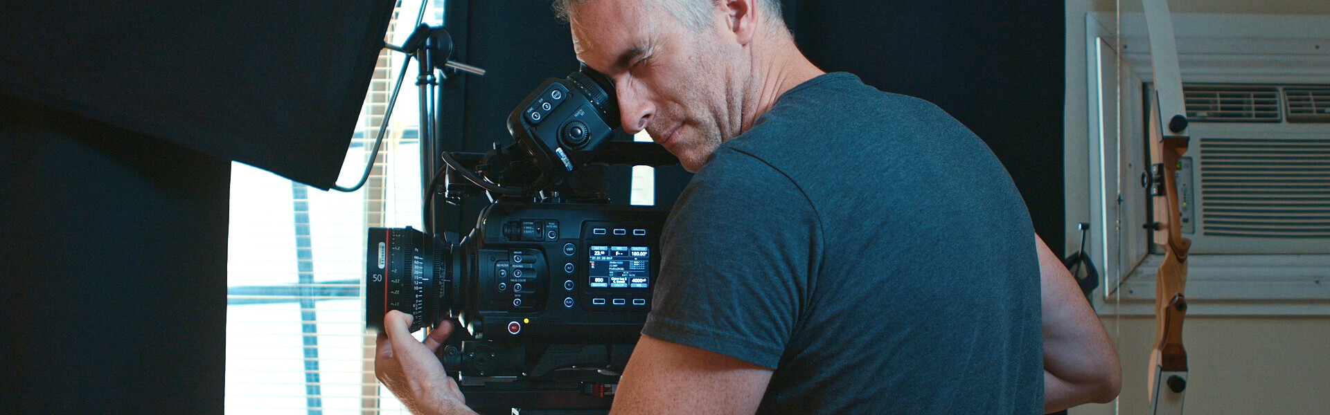 Header image for article Comparing the Canon C700 FF and C200 Cameras, with Rubidium Wu