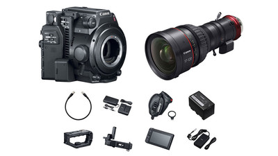 Canon C200B Camera with Accessory Kit & 17-120mm CINE-SERVO Zoom - EF Mount