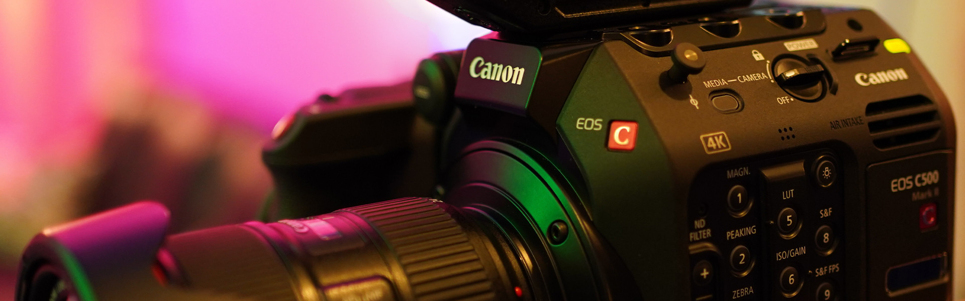 Header image for article Canon C500 Mark II Accessory Guide