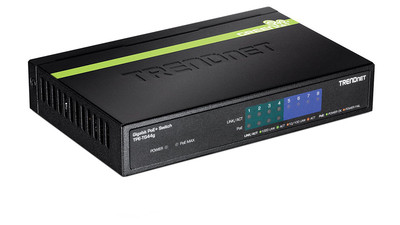 TRENDnet 8-Port Gigabit GREENnet PoE+ Switch