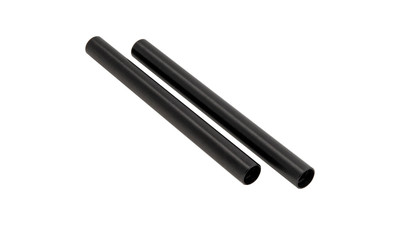 Zacuto 8" Rod Extension Set - 15mm, Female to Female, Black