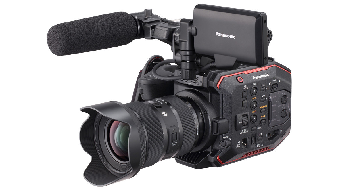 Scenario reservering toewijzen Panasonic AU-EVA1 5.7K Super 35mm Cinema Camera | Digital Cinema Cameras |  Cameras / Accessories | Buy | AbelCine