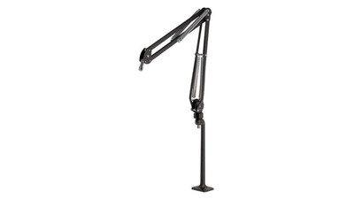 O.C. White ProBoom Deluxe Microphone Arm and Riser System - Black