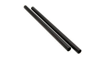 Zacuto 12" Rod Extension Set - 15mm, Female to Female, Black